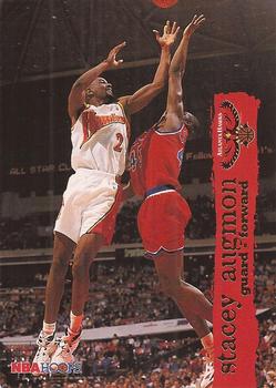 1995-96 Hoops #1 Stacey Augmon Front