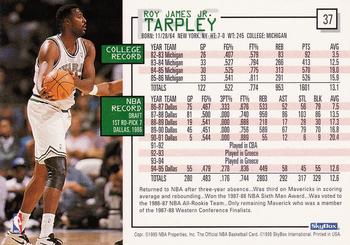 1995-96 Hoops #37 Roy Tarpley Back