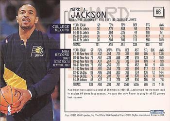 1995-96 Hoops #66 Mark Jackson Back