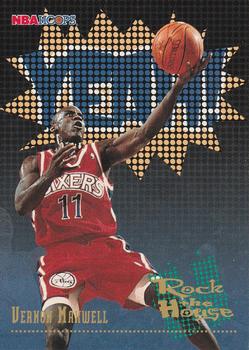 1995-96 Hoops #384 Vernon Maxwell Front