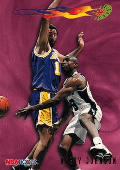 1995-96 Hoops #396 Avery Johnson Front