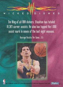 1995-96 Hoops #397 John Stockton Back