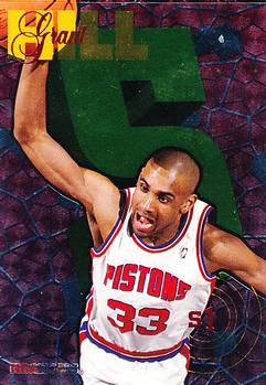 1995-96 Hoops - Grant Hill Slams #S1 Grant Hill Front