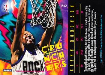 1995-96 Hoops - Number Crunchers #15 Glenn Robinson Back