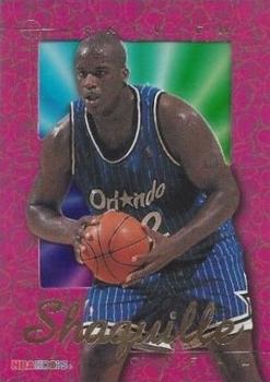 1995-96 Hoops - SkyView #SV8 Shaquille O'Neal Front
