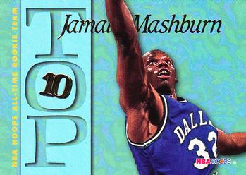 1995-96 Hoops - Top Ten #AR4 Jamal Mashburn Front