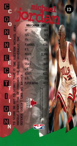 1995-96 Jam Session #13 Michael Jordan Back