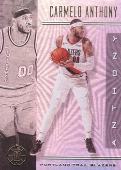 2019-20 Panini Illusions #108 Carmelo Anthony Front