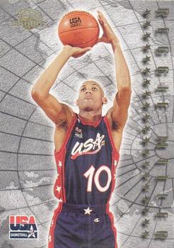 1995-96 SkyBox Premium - USA Basketball #U4 Reggie Miller Front