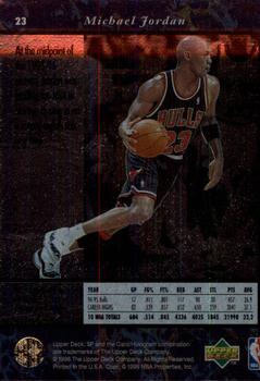 1995-96 SP #23 Michael Jordan Back