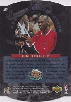 1995-96 SP - All-Stars #AS2 Michael Jordan Back