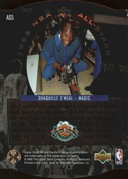 1995-96 SP - All-Stars #AS5 Shaquille O'Neal Back