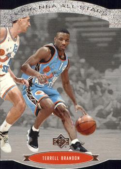 1995-96 SP - All-Stars #AS7 Terrell Brandon Front
