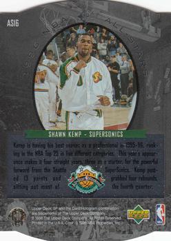 1995-96 SP - All-Stars #AS16 Shawn Kemp Back