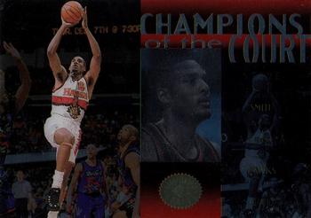 1995-96 SP Championship - Champions of the Court #C1 Steve Smith Front