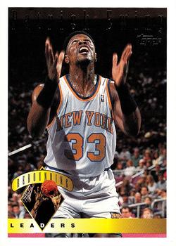 1995-96 Topps #14 Patrick Ewing Front