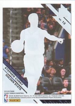 2019-20 Clearly Donruss #13 Stephen Curry Back