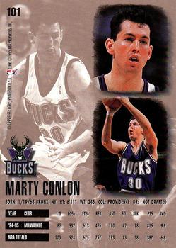 1995-96 Ultra #101 Marty Conlon Back