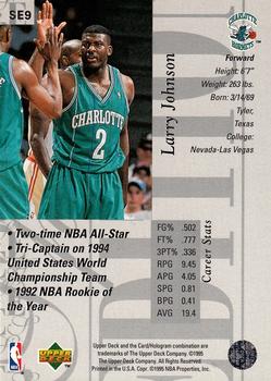 1995-96 Upper Deck - Special Edition #SE9 Larry Johnson Back