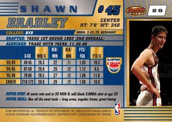 1996-97 Bowman's Best #28 Shawn Bradley Back