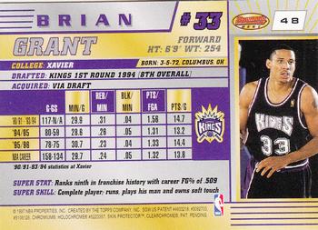 1996-97 Bowman's Best #48 Brian Grant Back