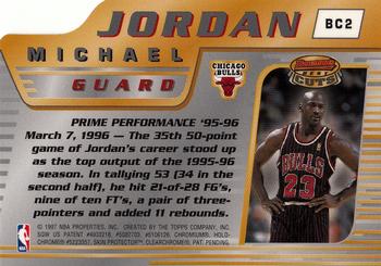 1996-97 Bowman's Best - Cuts #BC2 Michael Jordan Back