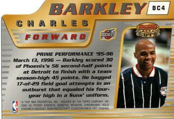 1996-97 Bowman's Best - Cuts #BC4 Charles Barkley Back