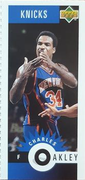 1996-97 Collector's Choice Italian - Mini-Cards #M56 Charles Oakley Front