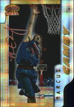1996-97 Bowman's Best - Picks Atomic Refractors #BP2 Marcus Camby Front