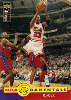 1996-97 Collector's Choice #195 Michael Jordan Front