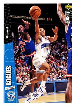 1996-97 Collector's Choice #18 Muggsy Bogues Front