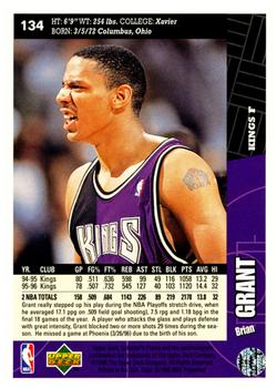 1996-97 Collector's Choice #134 Brian Grant Back