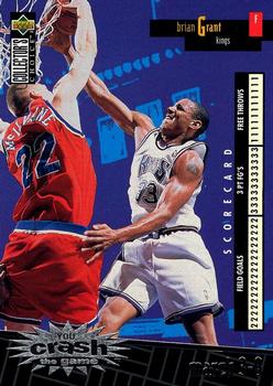 1996-97 Collector's Choice - You Crash the Game Scoring Silver (Series Two) #C23 Brian Grant Front