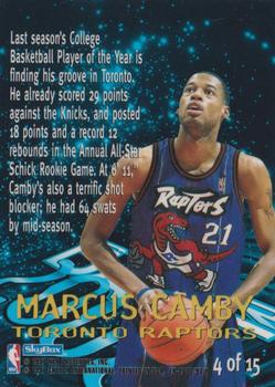 1996-97 E-X2000 - Star Date 2000 #4 Marcus Camby Back