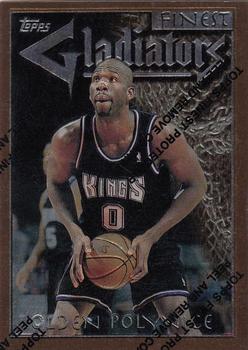 1996-97 Finest #9 Olden Polynice Front