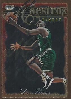 1996-97 Finest #96 Dee Brown Front