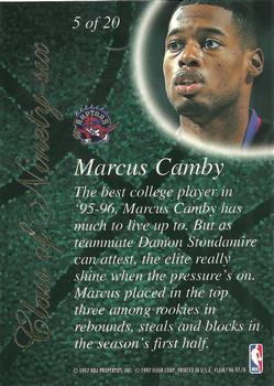 1996-97 Flair Showcase - Class of '96 #5 Marcus Camby Back
