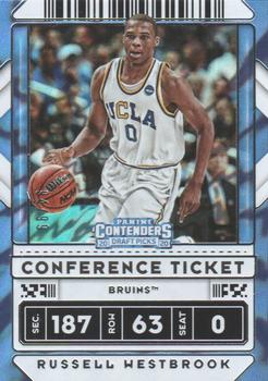 2020 Panini Contenders Draft Picks - Conference Ticket #3 Russell Westbrook Front