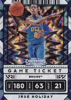 2020 Panini Contenders Draft Picks - Game Ticket Green Explosion #47 Jrue Holiday Front