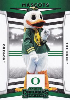 2020 Panini Contenders Draft Picks - Mascots #2 The Duck Front