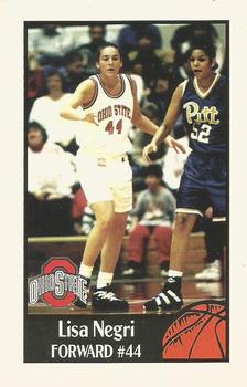 1995-96 Ohio State Basketball Women #NNO Lisa Negri Front