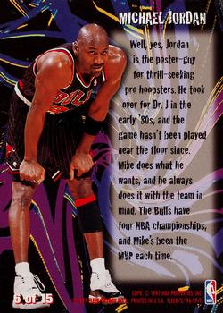 1996-97 Fleer - Thrill Seekers #6 Michael Jordan Back