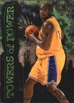 1996-97 Fleer - Towers of Power #7 Shaquille O'Neal Front
