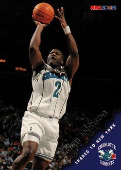 1996-97 Hoops #17 Larry Johnson Front
