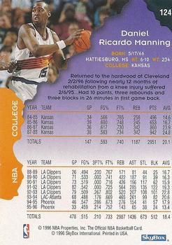 1996-97 Hoops #124 Danny Manning Back