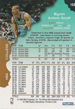 1996-97 Hoops #168 Byron Scott Back