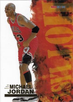 1996-97 Hoops - Hot List #8 Michael Jordan Front
