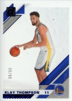 2019-20 Clearly Donruss - Blue #14 Klay Thompson Front