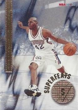 1996-97 Hoops - Superfeats #8 Jerry Stackhouse Front