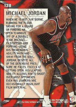 1996-97 Metal #128 Michael Jordan Back